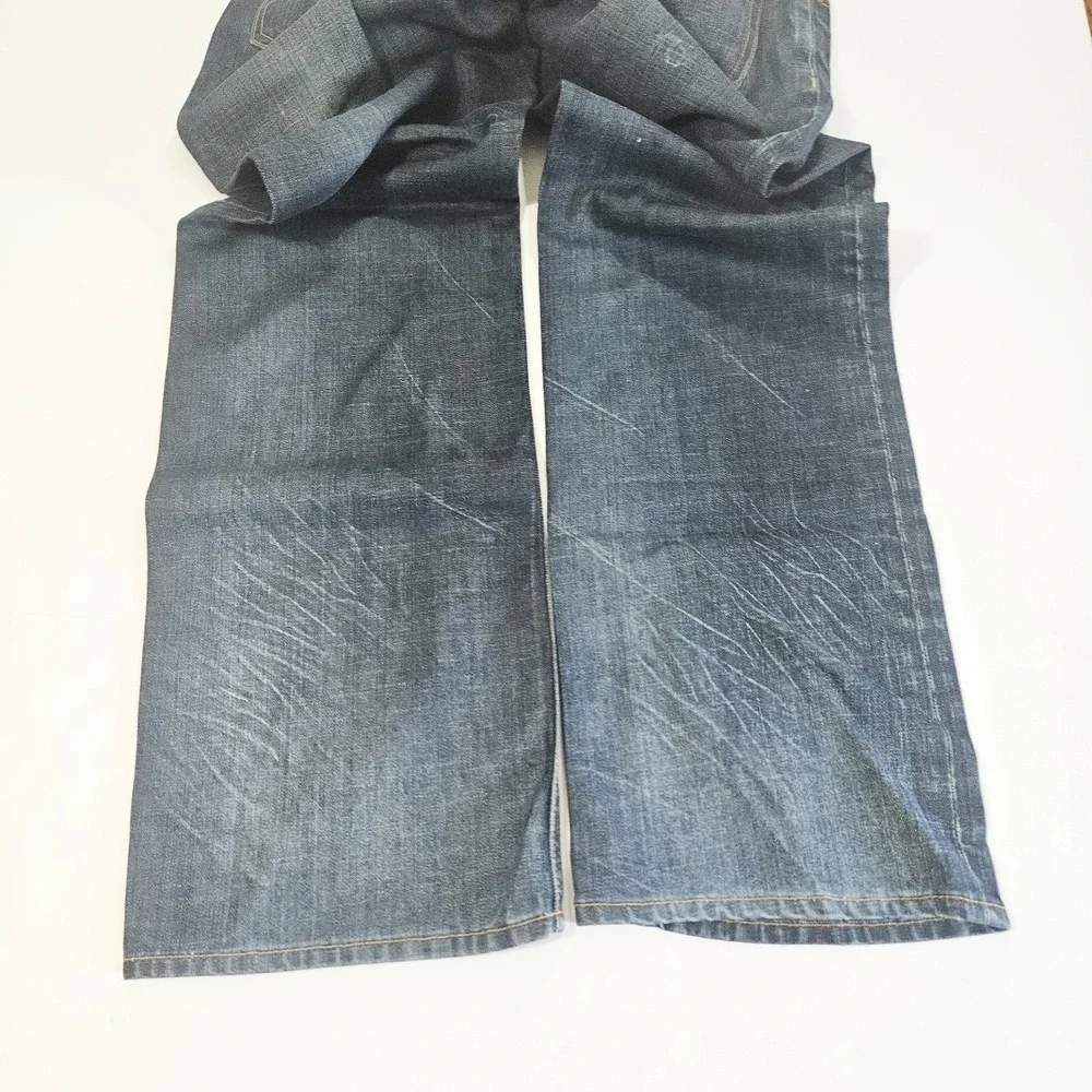 Banana Republic 078 Jeans Straight Leg Men's Size 32x34 Dark Wash 100% Cotton